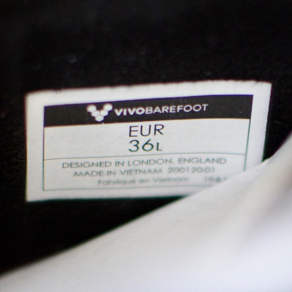 Vivobarefoot Ryder Boots Black Leather Neoprene 36 - Picture 15 of 15
